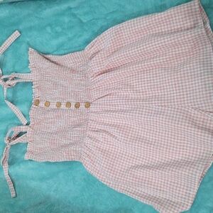 SHOWPO, Pink Checkered Romper
